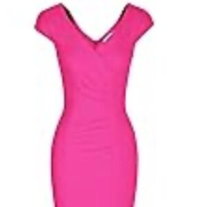 Vibrant Pink Mini Dress for Women